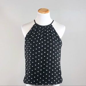 Express Black and White Halter Top- Small